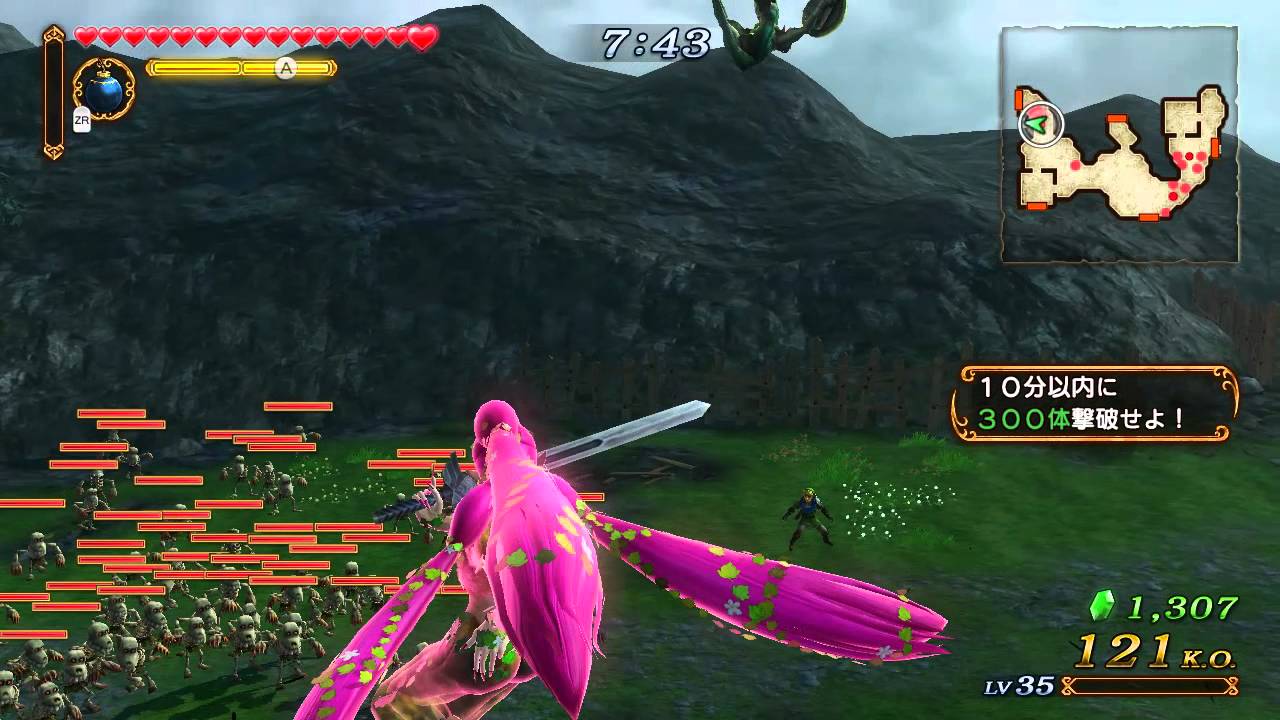 Wii U ゼルダ無双 妖精でプレイしてみました Youtube