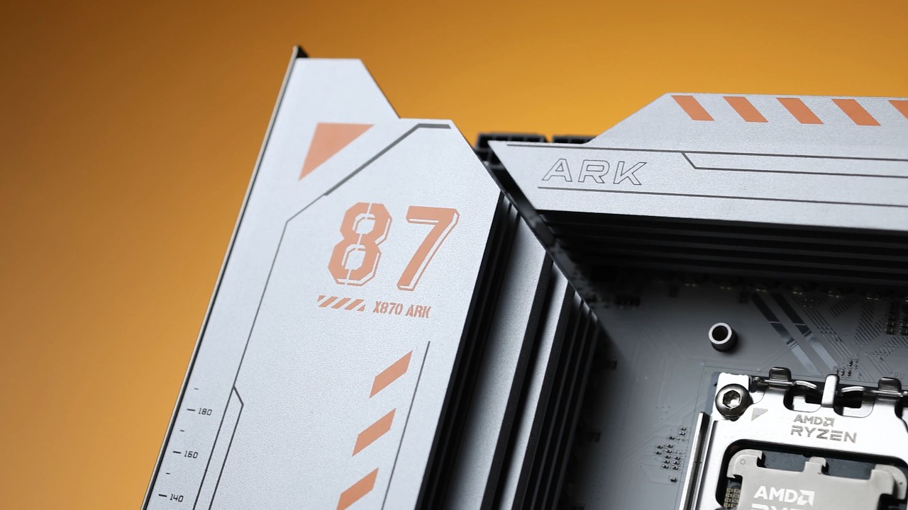 Colorful CVN X870 ARK FROZEN V14 Review - love that PCIE slot