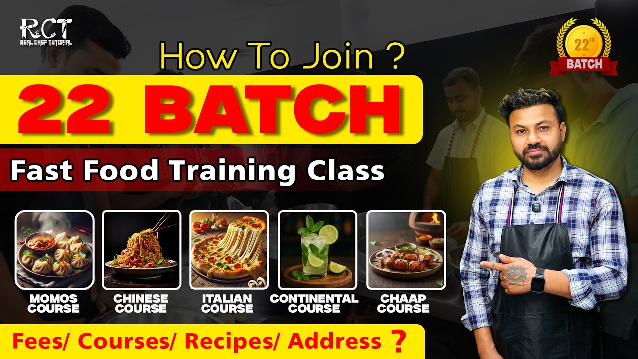 How To Join 22TH BATCH Of Fast Food Training Class ? # ...
