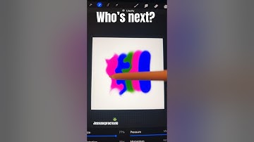 Name series ✍️~pick 3 colors|Procreate #requestedvideo #satisfying #sub #art #youtubeshorts