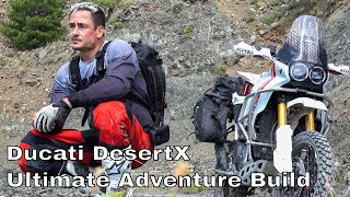 Turning a Ducati DesertX into a true Adventure Bike  Part 1