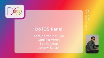 Do iOS Panel, hosted by Antoine van der Lee - Do iOS 2022