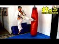 Уширо Гери с передней ноги, хитрая комбинация | Киокушинкай | Ushiro Geri with front leg combination