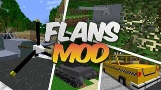 Установка и обзор Flan's mod-а minecraft 1.5.1 Танки, самолёты и многое другое!