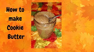 **Cookie Butter with just 4 ingredients.** - Shorts