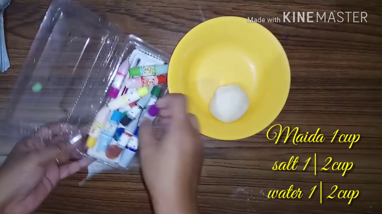 How To Make Clay With Salt Water And Maida All Purpose Flour Playdough how-to-make-clay-with-salt-water-and-maida-all-purpose-flour-playdough