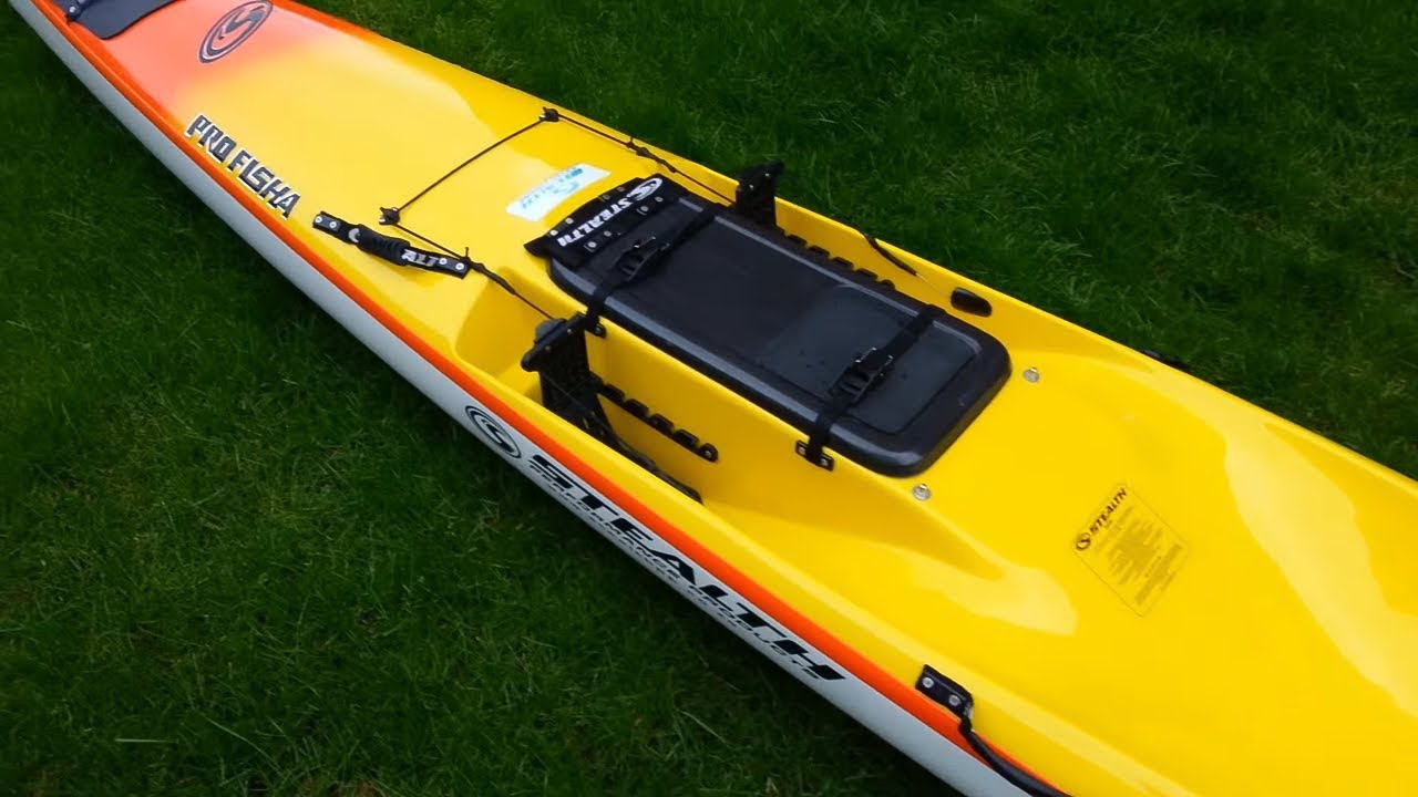 Stealth Pro Fisha 475 Fishing Kayak YouTube