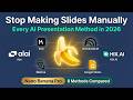 The Banana That Broke PowerPoint 🍌 Every AI Presentation Tool Tested (2026)