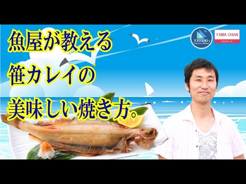 笹カレイ一夜干しの上手な美味しい食べ方・焼き方-How to eat and bake good-looking bamboo flounder dried overnight-