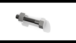 Designing Nut and Bolt in Creo Parametric with assembly and animation.