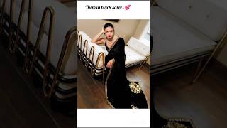 Them In Black Saree
