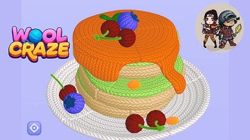 Wool Craze Puzzle level 5 Pan Cake Guide & Answers | Mobile Gameplay Walkthrough