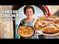 82 yr old Isa makes a delicious Onion & Cheese Pie from Puglia! | Pasta Grannies
