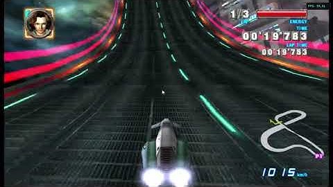F Zero GX Time Attack Mute City With White Cat