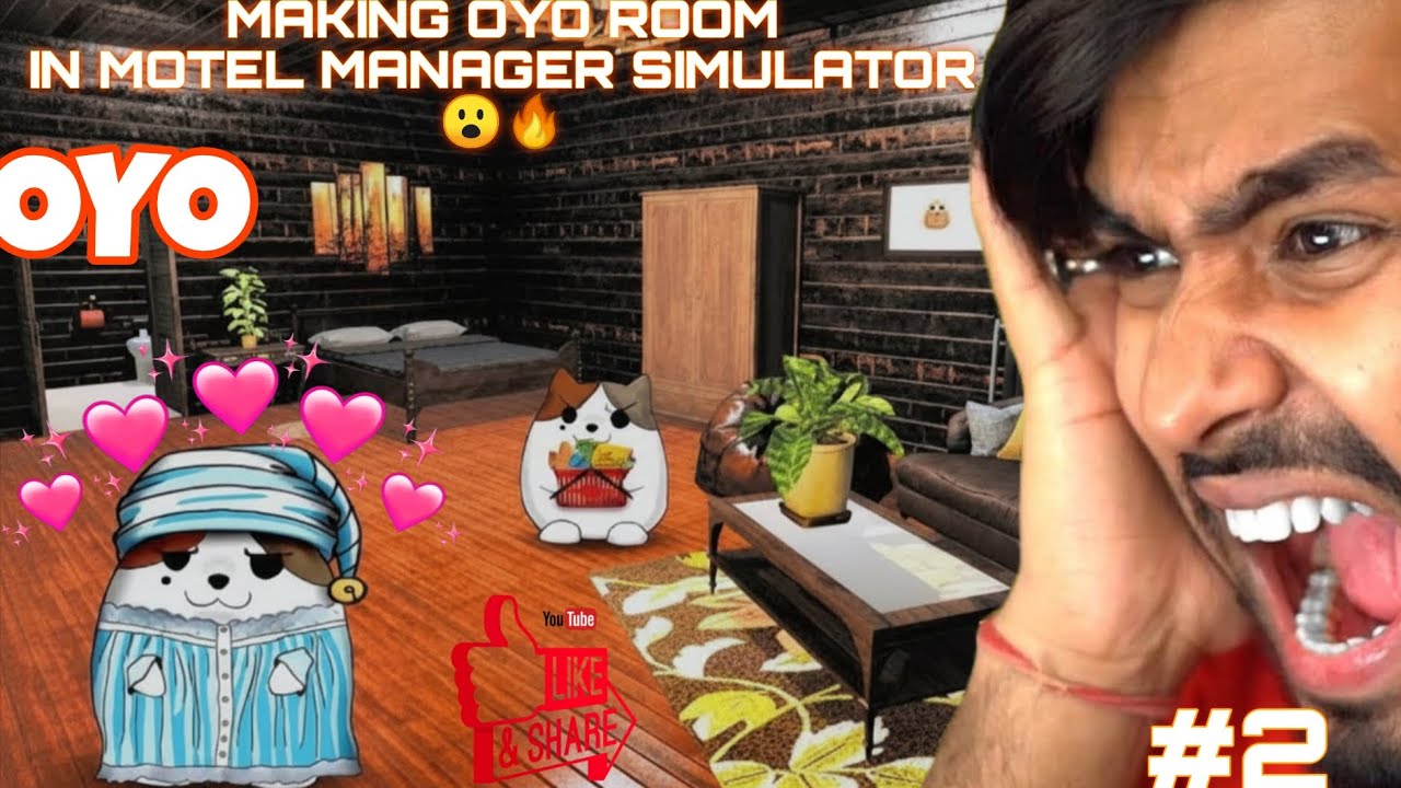 “Building My First OYO Room in Motel Manager Simulator!” 🔥😮 
