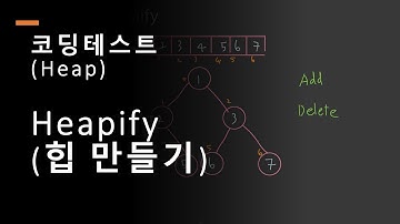 코딩테스트, 초급, heapify, 힙 만들기