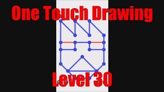 One Touch Drawing Level Stage Niveau Nivel Yровень 30. Solution screenshot 2