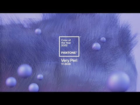 PANTONE® Cor do Ano 2022 - Very Peri 17-3938