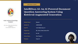 Natansh | DA379 TERM PROJECT | BSc. (Hons.) Data Science & Artificial Intelligence | IIT GUWAHATI