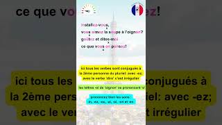 French Intermediate Listening Practice -1- FRENCH FOOD VOCABULARY - INSTALLEZ-VOUS  DINER ENTRE AMIS
