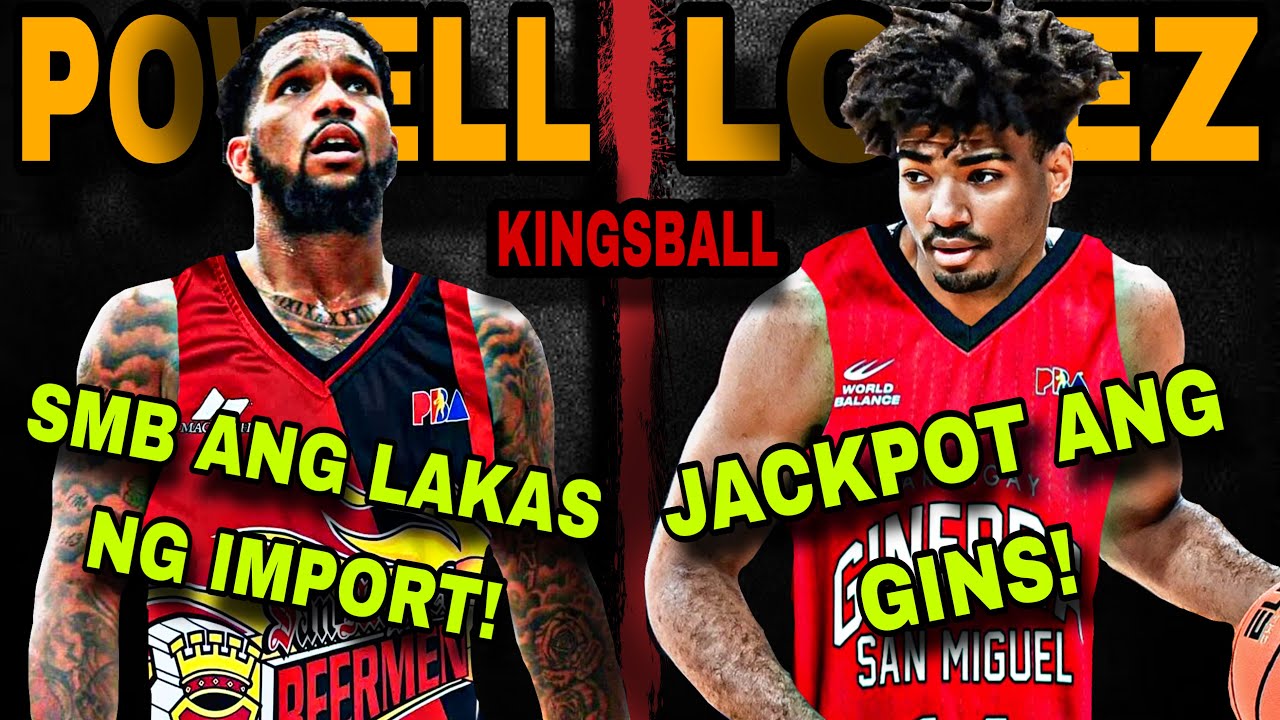LAKAS TOH! LEBRON LOPEZ PUMAYAG SA GINEBRA!? | MYLES POWELL KINUHANG IMPORT NG SMB! 