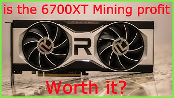 RX 6700XT mining Hashrate and profitability