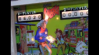 1971 Gottlieb SHERIFF (Lawman) pinball machine