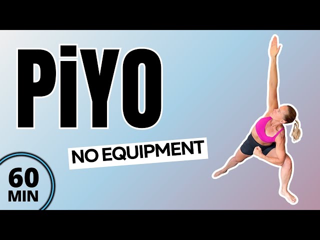 60 MIN No Equipment Full Body Workout  Cardio - Strength - Yoga - Pilates  