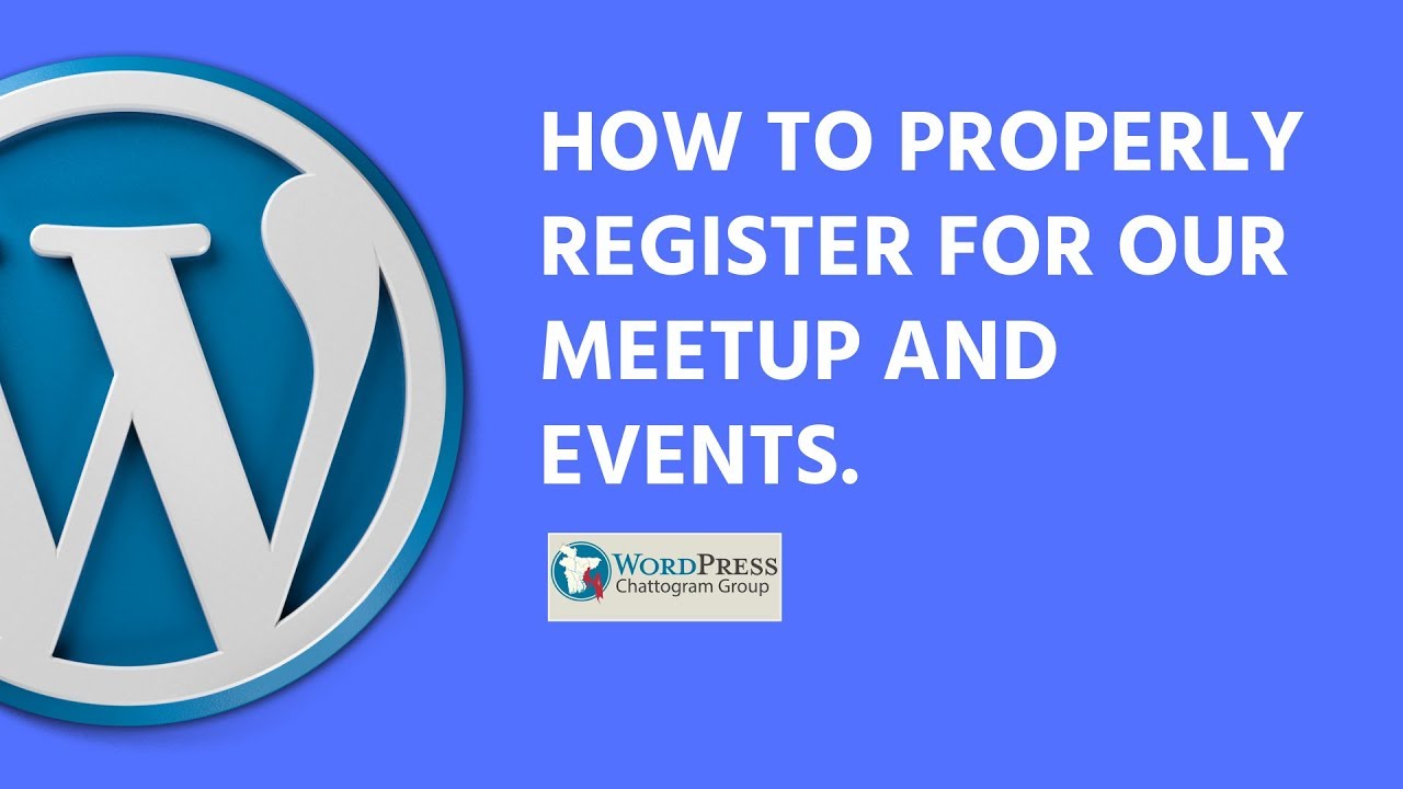 How to Register in the Meetup hosted by WordPress Chattogram | Bengali