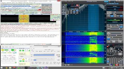 Flex 6700 6500 6300 SmartSDR ALE400 MultiPSK Demo
