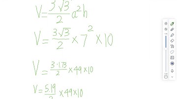 Right Regular Hexagonal Prism Volume