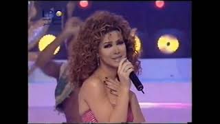 Nawal Al Zoghbi in Miss Lebanon 2004 // نوال الزغبي عينيك كدابين مس ليبانون 2004
