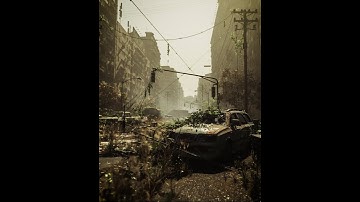 Ingame Raytraced Apocalypse Environment Unreal Engine 4.25