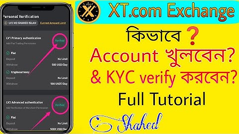 Xt.Com Exchange Create Account || Xt Account Create & KYC Verify Full Tutorial |How to Create XT.com