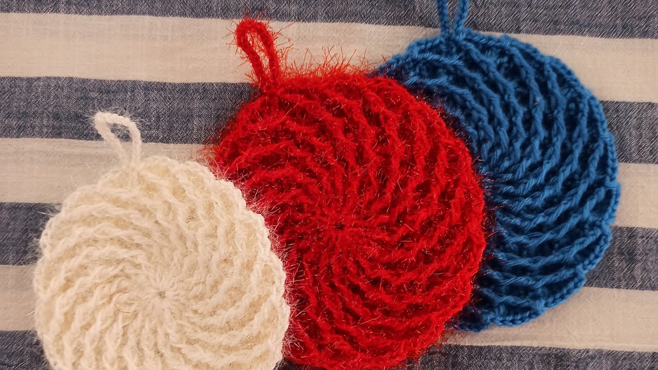 Örgü Girdap Modeli Kolay anlatım #örgü