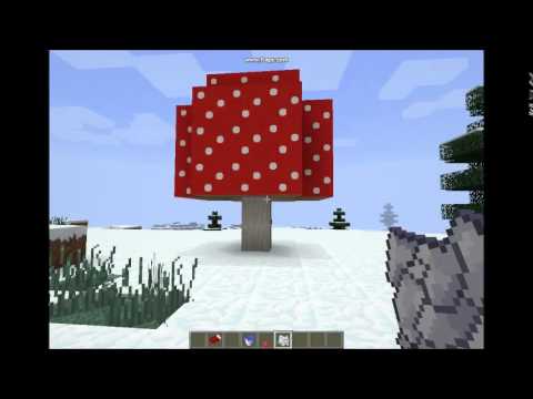 How to plant mushroom in minecraft - YouTube