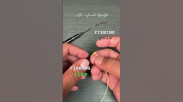 how to put fishing line fishing knots fishing pole