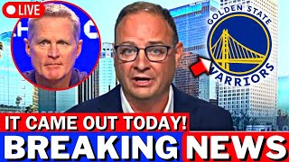LAST MINUTE! STAR SAYING GOODBYE TO THE WARRIORS? SAD NEWS FOR THE FANS! GOLDEN STATE WARRIORS NEWS