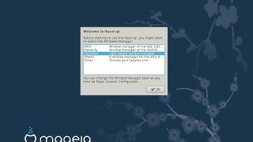 Mageia 4.1 x86_64. Install RAZORQT Desktop.