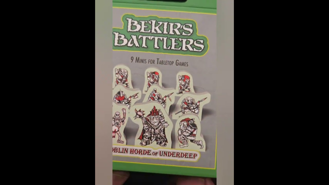 Bekir's Battlers from Crumbling Keep UNBOXING!