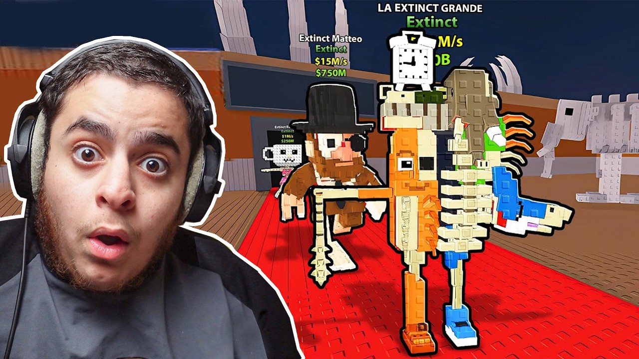 روبلوكس ماب السرقة : سرقت سيكرت الجديد من الحدث 😱 - حدث الانقراض | roblox steal a brainrot