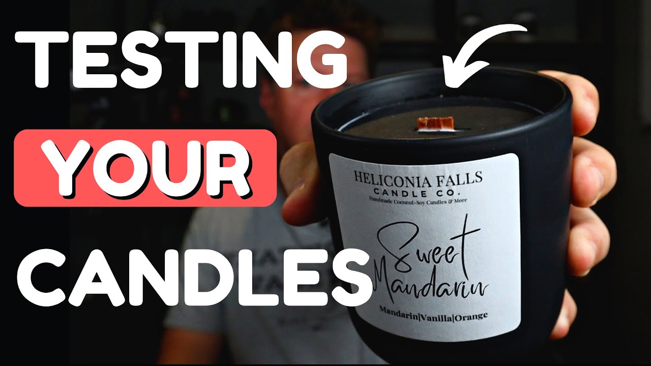 HELPING CANDLE MAKERS Subscriber Candle Testing & Review Heliconia