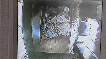 200 lbs paper shredded in less than 2 minutes with Crowe Shredding shred truck