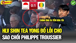 🎯Sao chổi Troussier đến dự khán khiến Indonesia thua 0-1 guinea,hlv shin tea yong nói bị yểm bùa