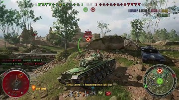 wot -The dreadful stage 5 chisel spotting op -M48 patton version