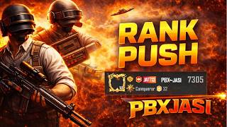 KYA AJJ TOP 5 RANK HOGA  PBXJASI #bgmi #conqueror