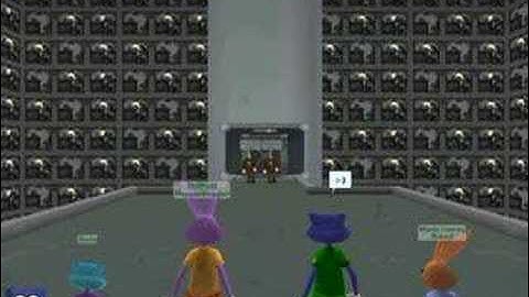 Glitch and 5 Story Cog Building