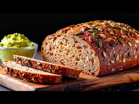Gesundes Brot in 5 Minuten – OHNE MEHL, OHNE GLUTEN, nur Genuss! ist so einfach und lecker!
