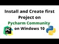 How to Install PyCharm on Windows 10