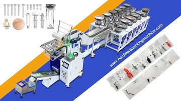 Multi-Function Fastener Furniture Fittings Linked Bag Counting Packing Machine